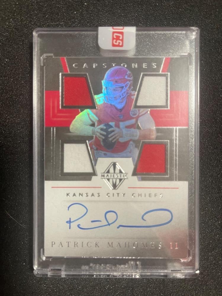 2019 Mahomes Capstones Auto 