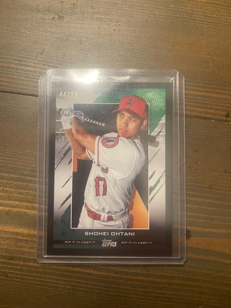 2020 Ohtani Topps Rip it 