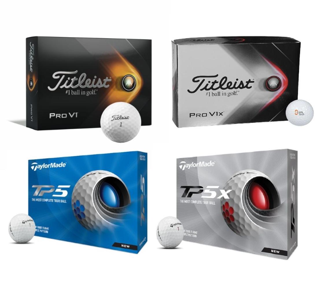 24 Golf Balls - Pro V1 or TP5