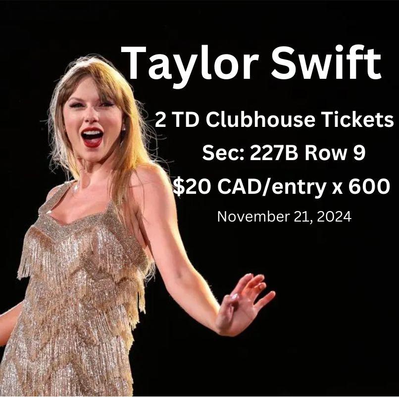 2x Taylor Swift TD Club*