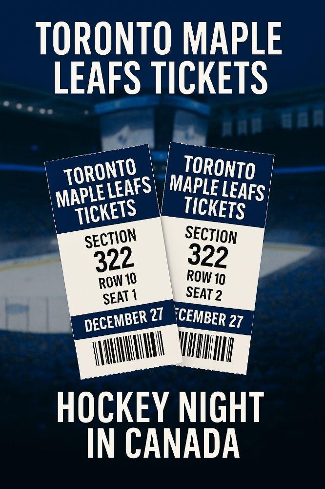 $5 SENATORS VS LEAFS TICKETS