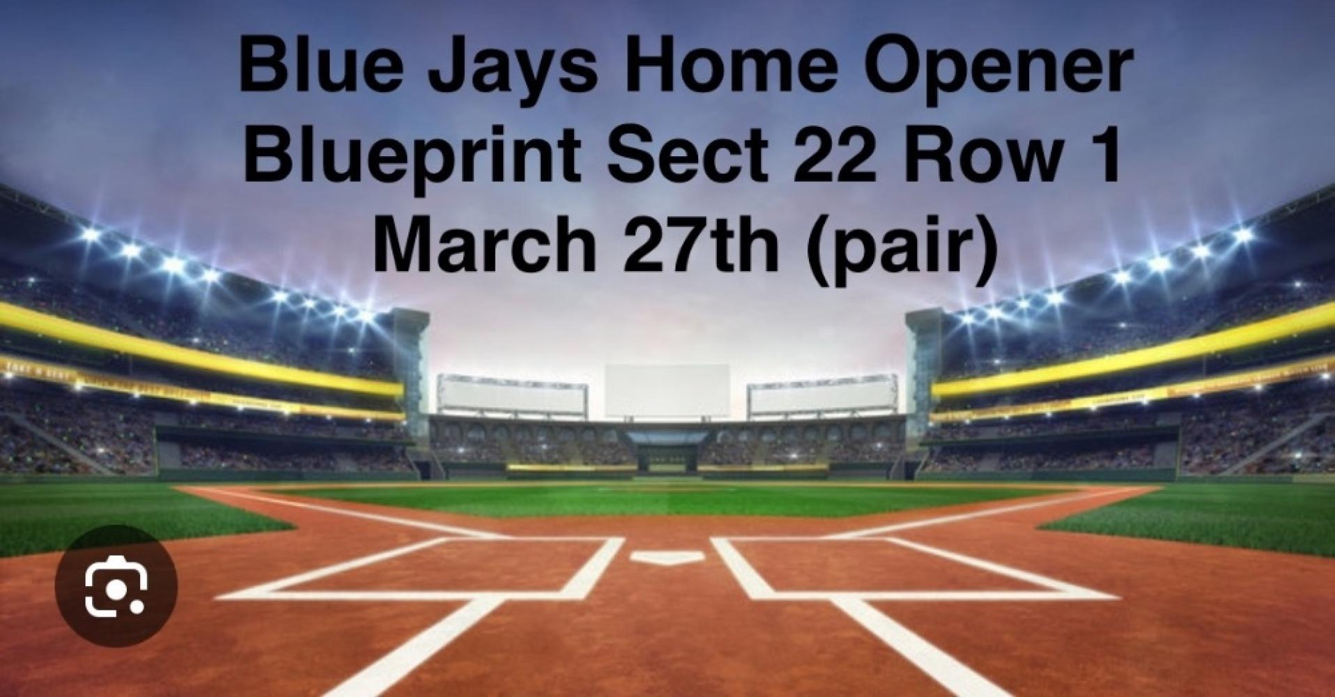 Blue Jays Home Opener