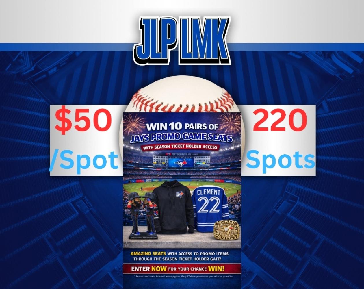 Blue Jays Promo Game Seats!!