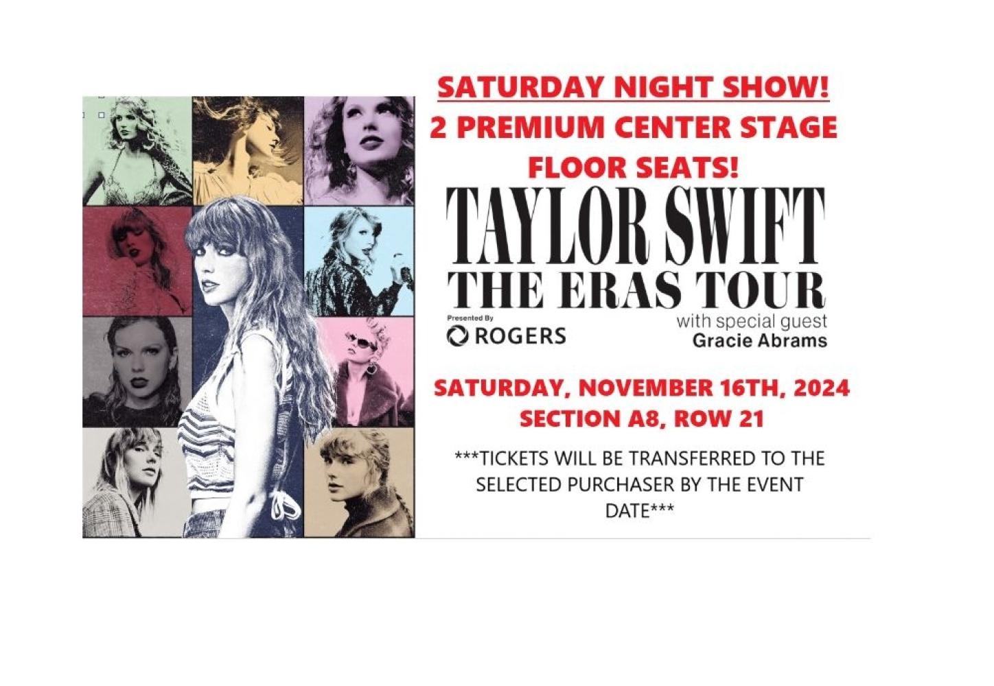 CENTER STAGE TAYLOR SWIFT 