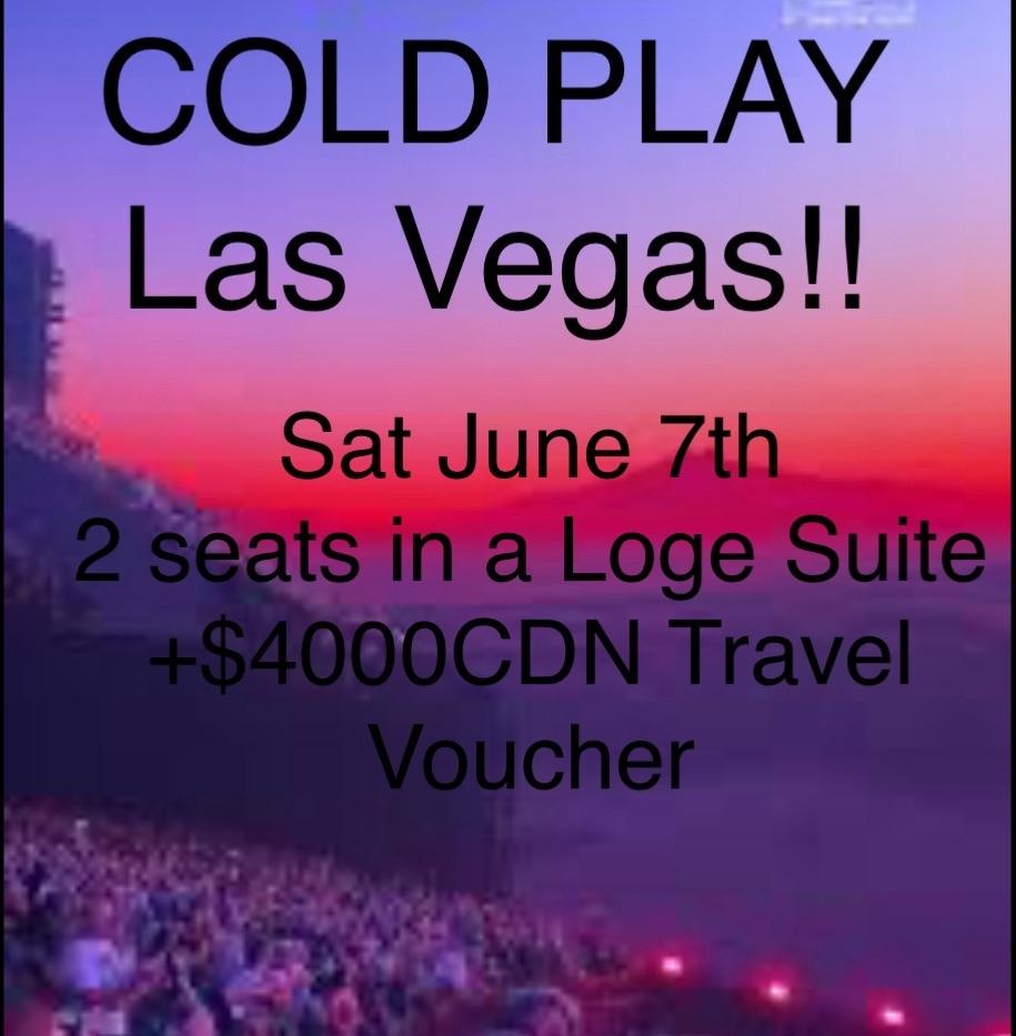 COLD PLAY Las Vegas!!