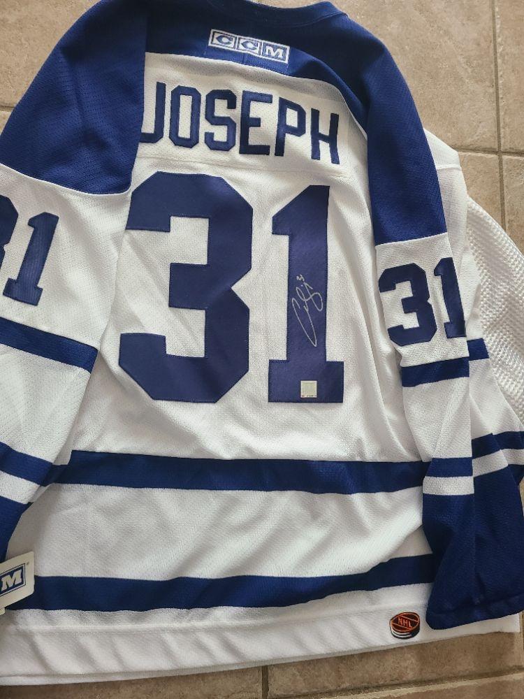 Curtis joseph shop leafs jersey