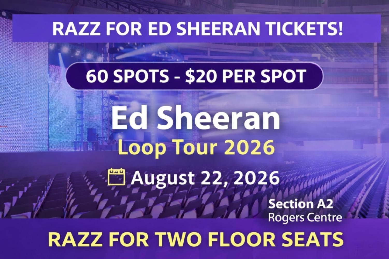 Ed Sheeran - Loop Tour 2026