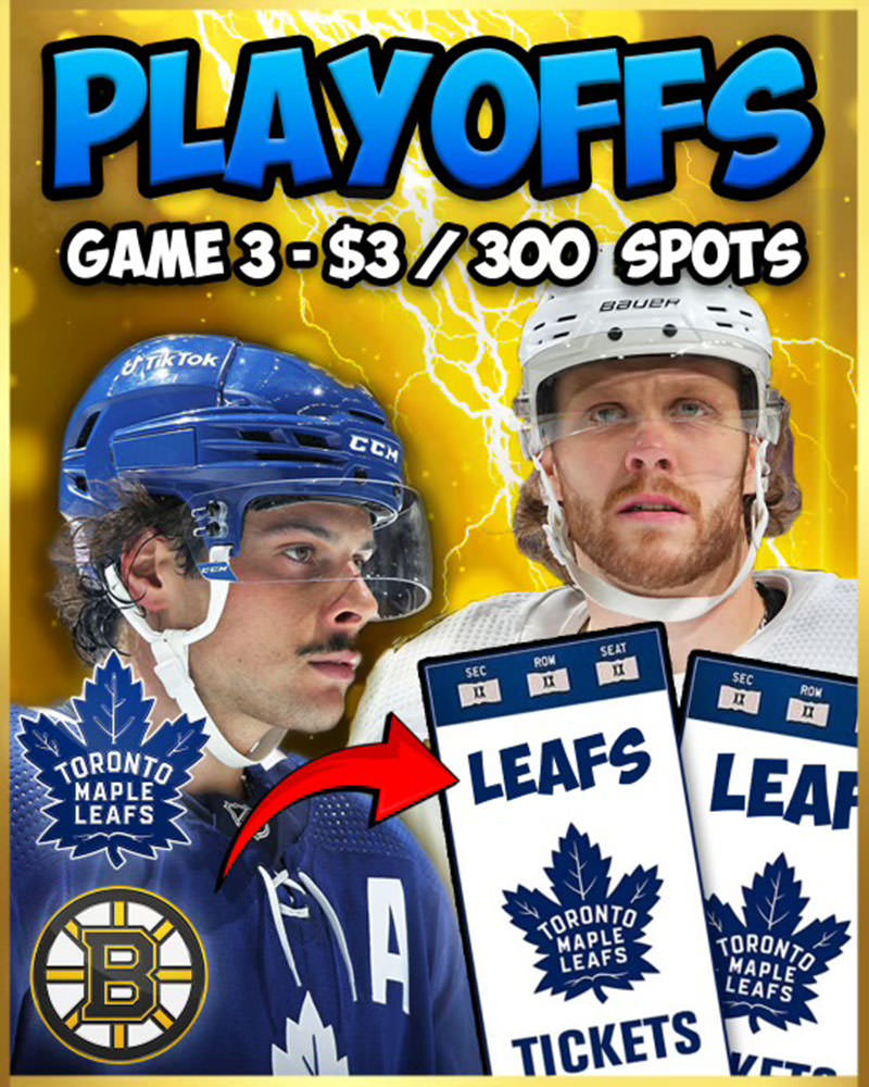 Game 3 - Leafs vs Bruins