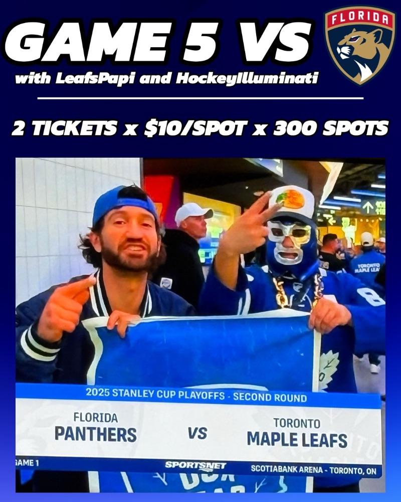 Game 5 - Leafs vs Panthers