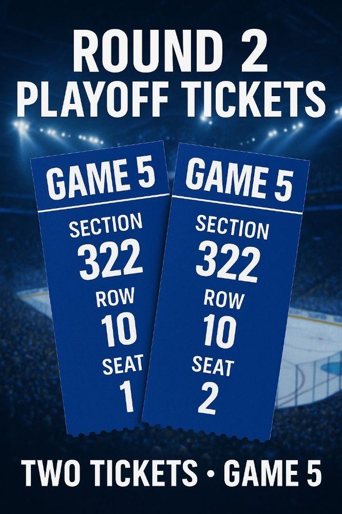 GAME 5 ROUND 2 LEAFS TICKETS