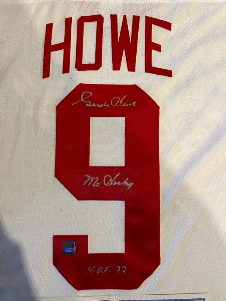 Howe shop signed jersey