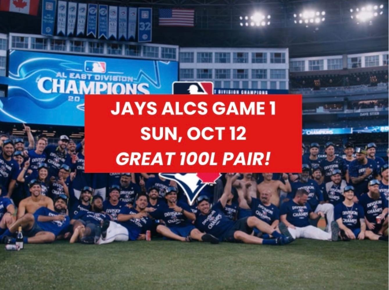 JAYS ALCS GAME 1 LOWER BOWL