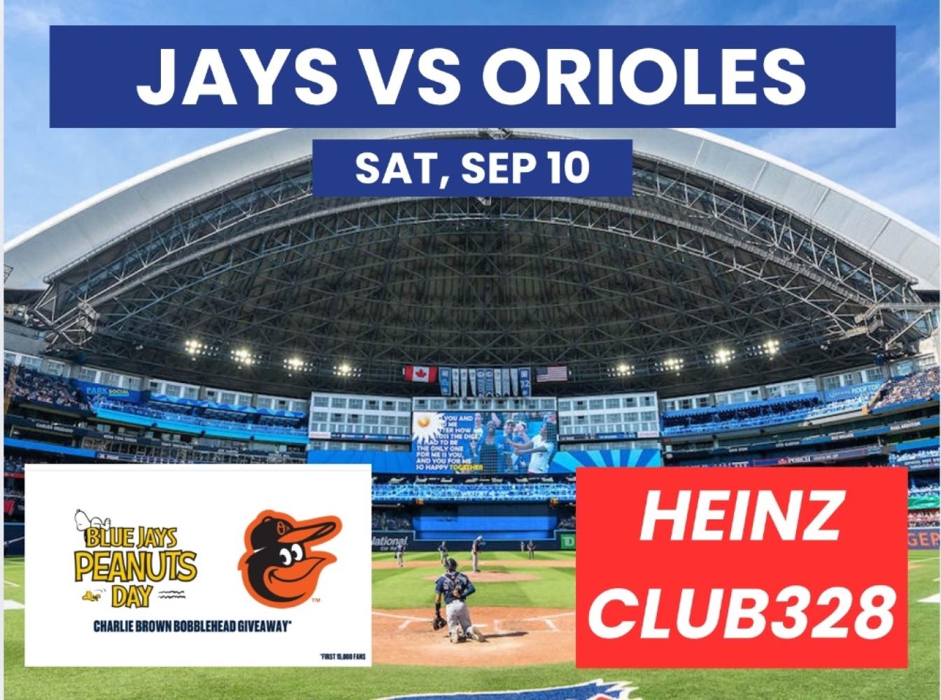JAYS PEANUTS DAY vs. ORIOLES