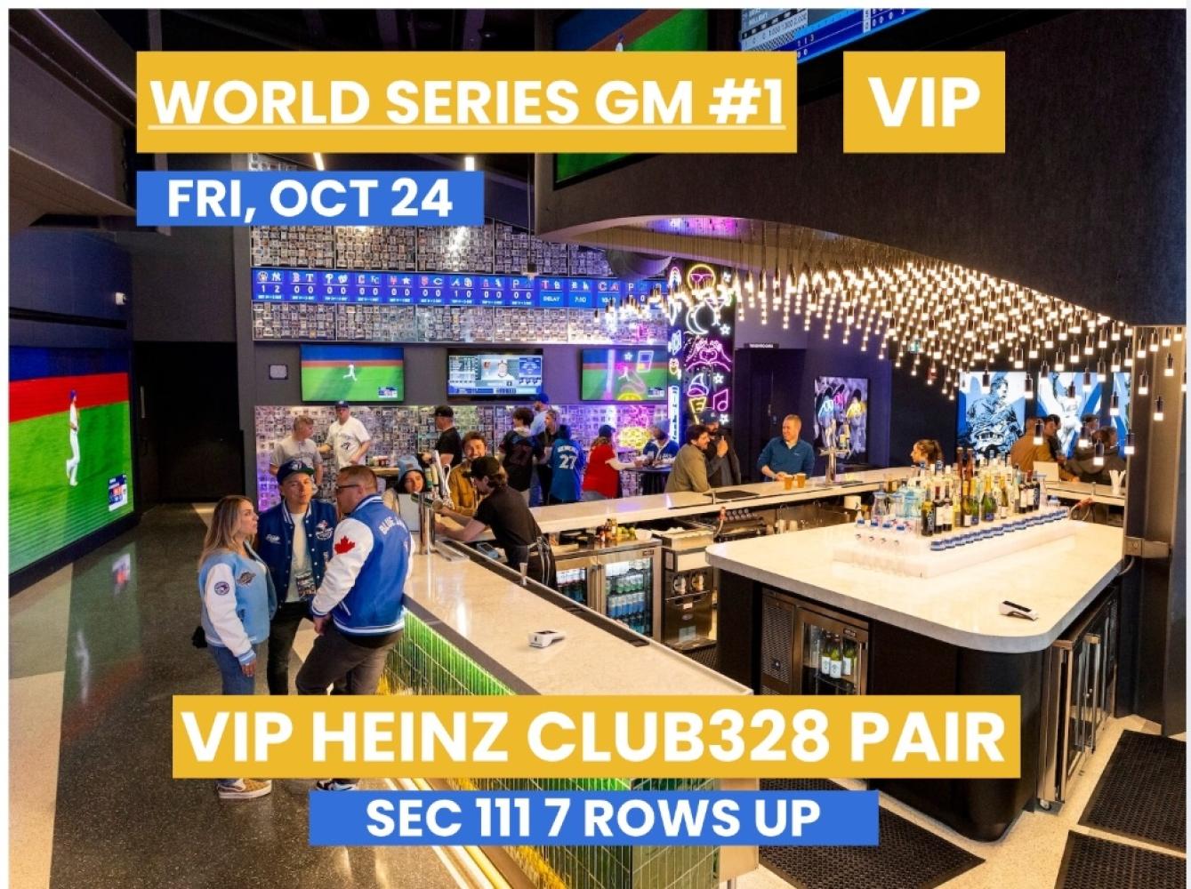 JAYS WORLD SERIES VIP GAME 1