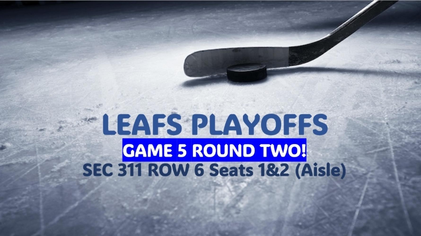 LEAFS PLAYOFFS GAME 5