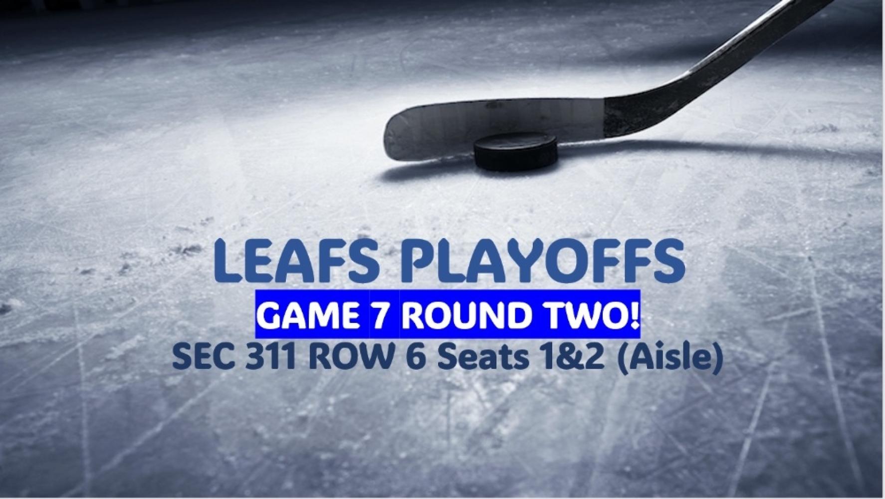 LEAFS PLAYOFFS GAME 7