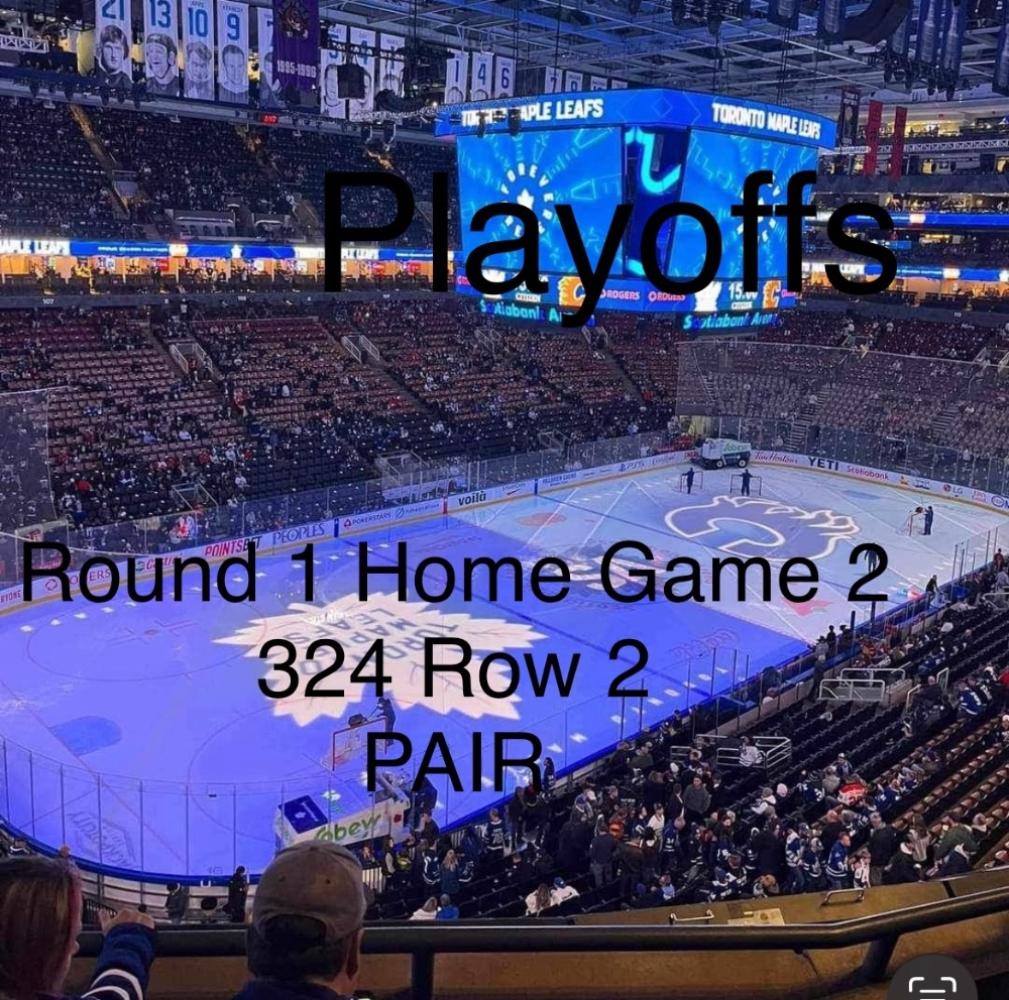 Leafs Round 1 Home Game 2!!! 