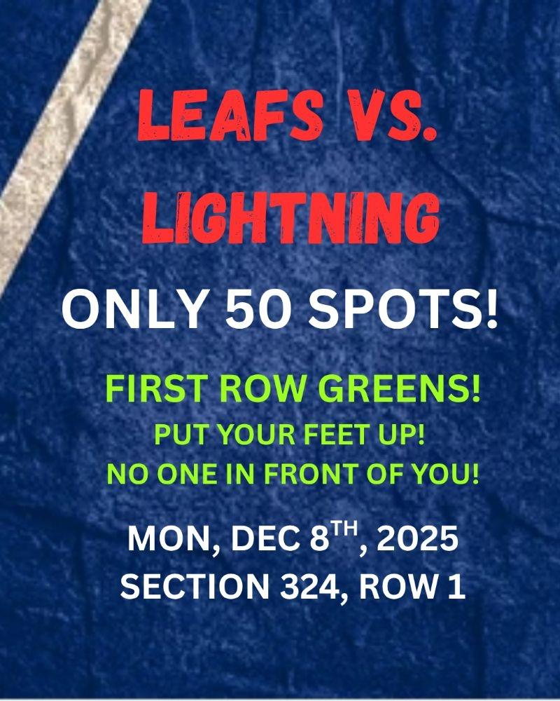 LEAFS V LIGHTNING 