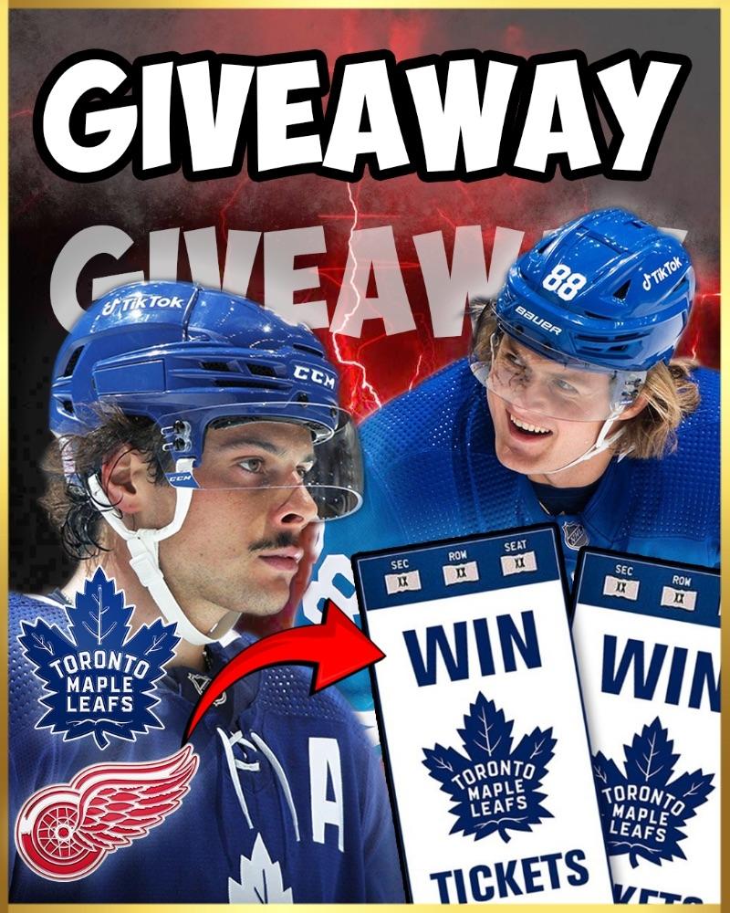 Leafs vs Redwings | ONLY $1