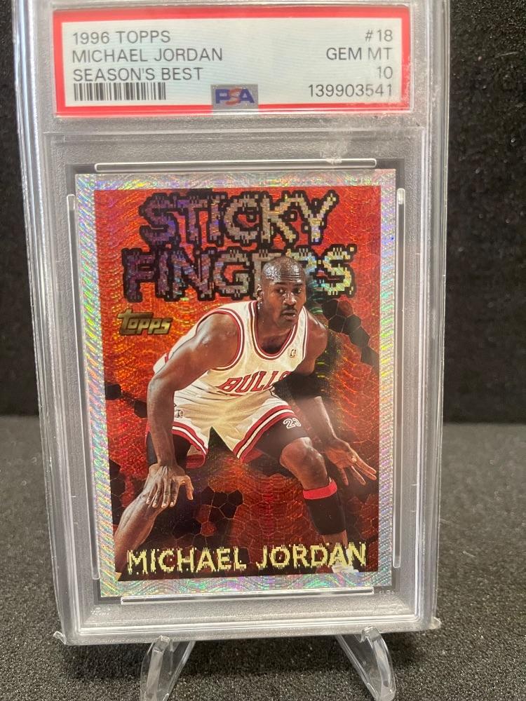 Michael Jordan Sticky Fingers