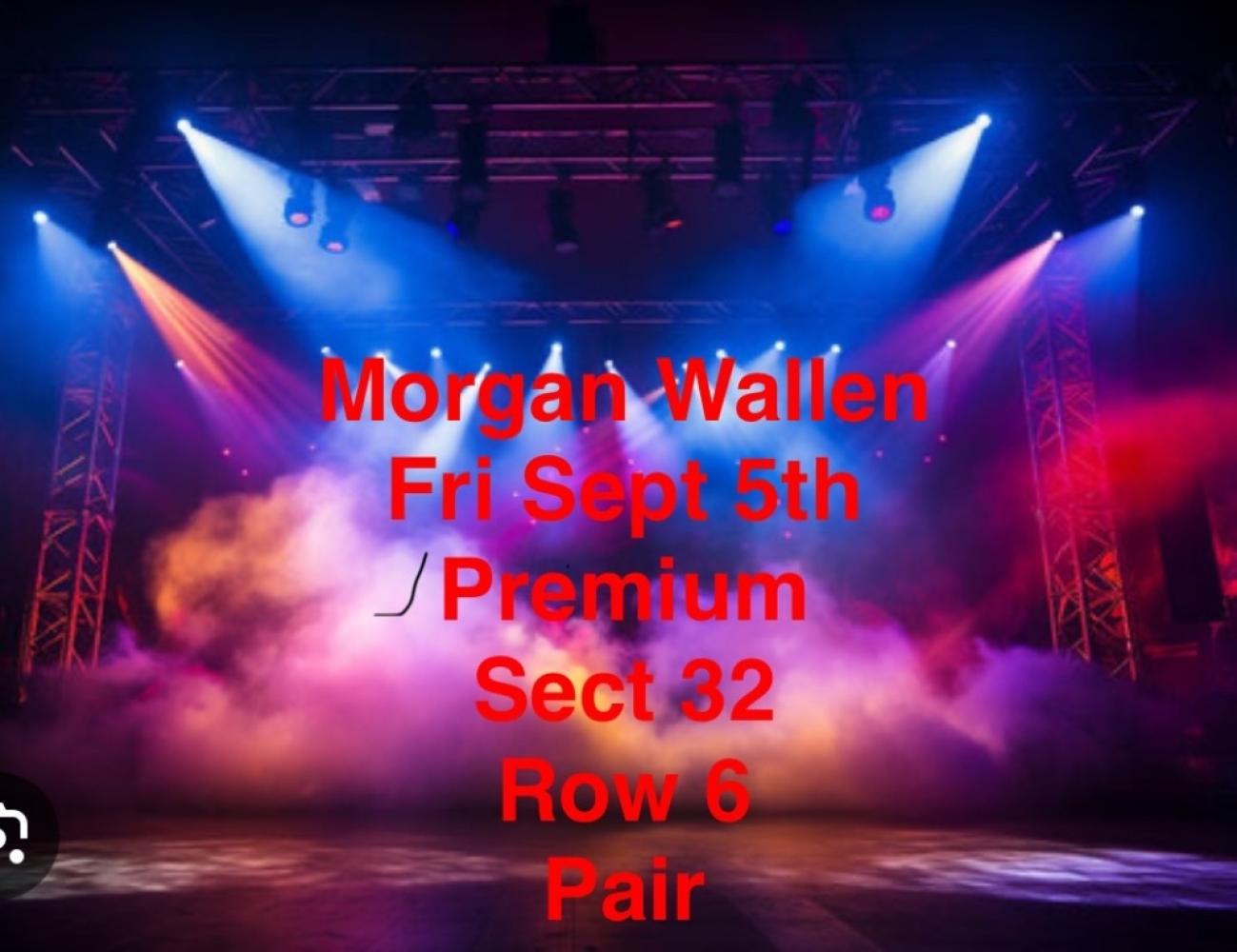 Morgan Wallen Sept 5th 