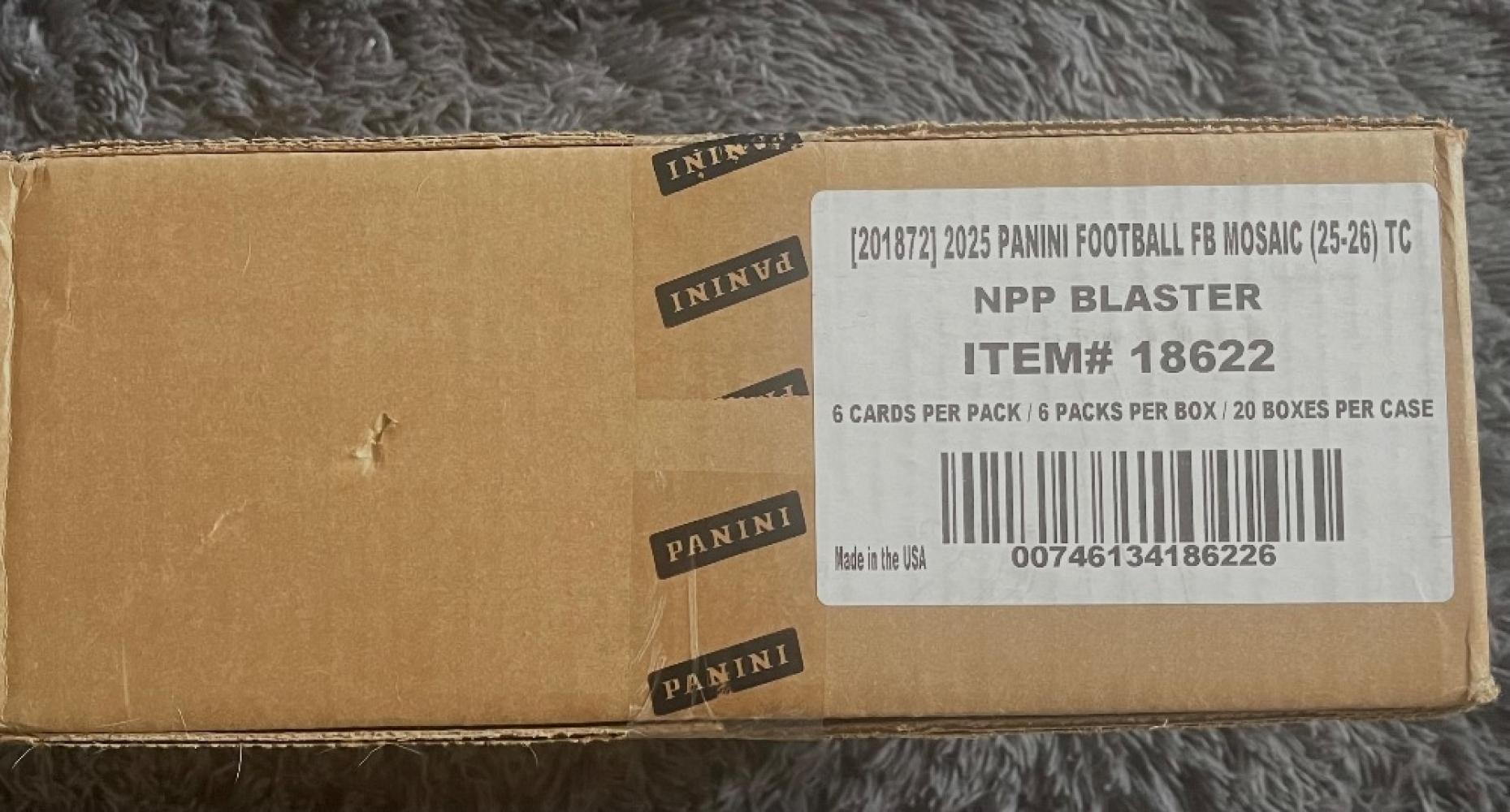 Mosaic blasters case break #2