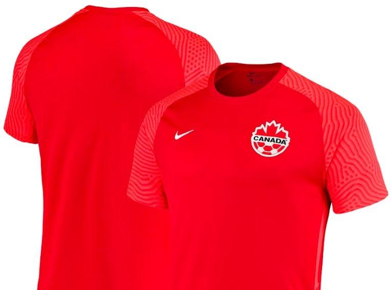 Nike Red Canada Soccer Jersey