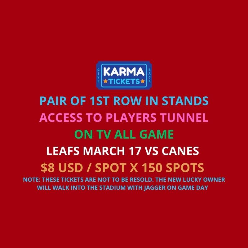 PAIR 1ST ROW STANDS MAR 17 C