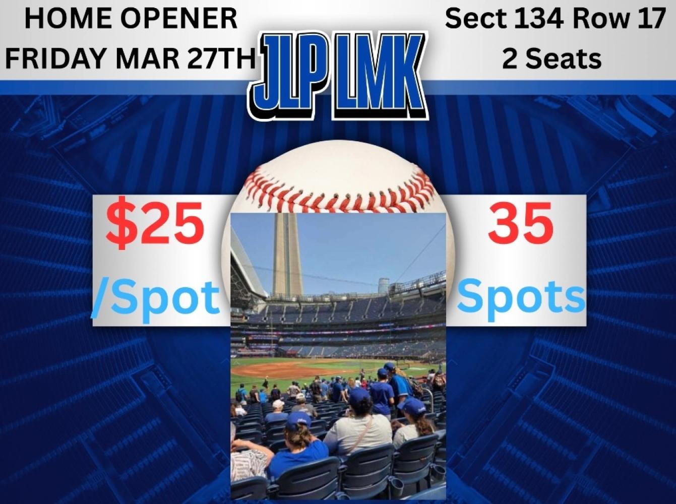 Toronto Blue Jays Home Opener