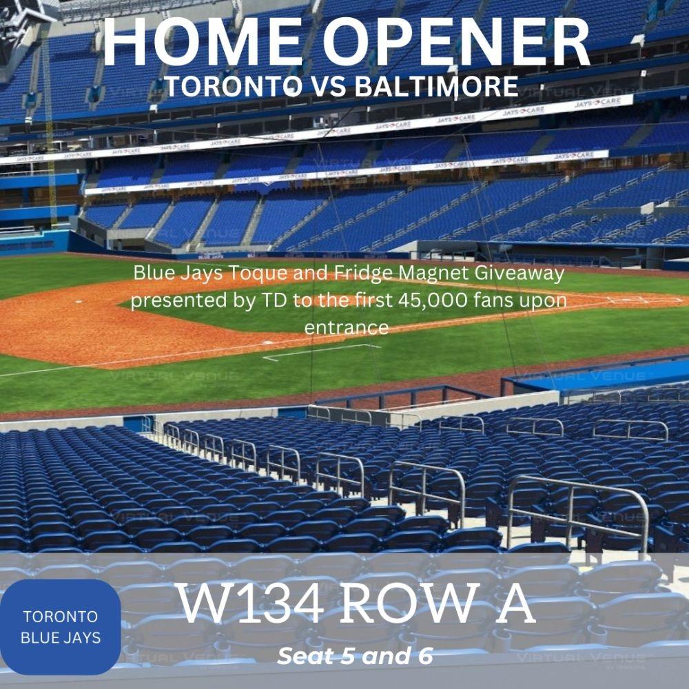 TORONTO BLUE JAYS HOME OPENER