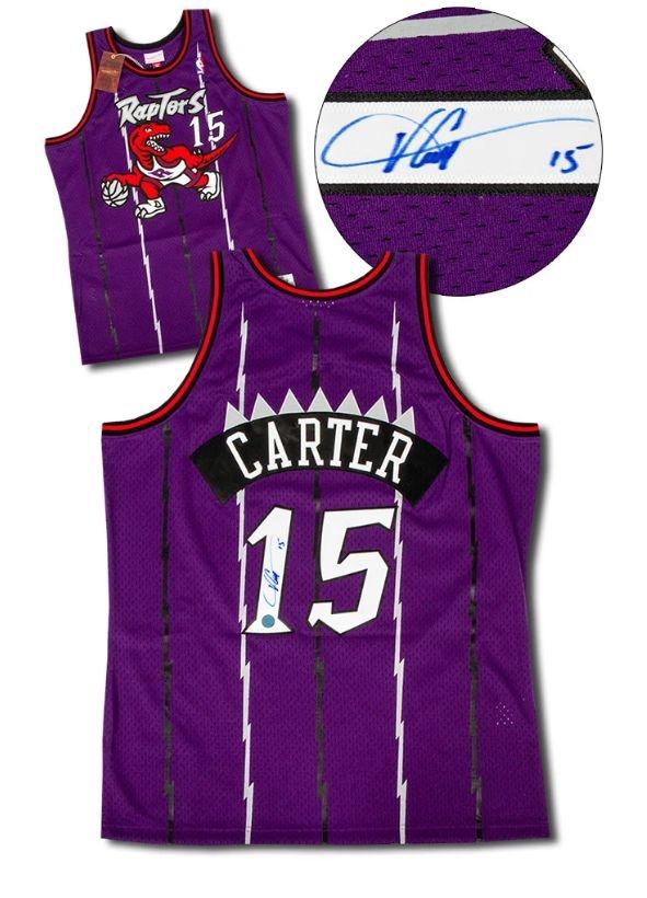 Razzall™  Vince Carter Signed Jersey