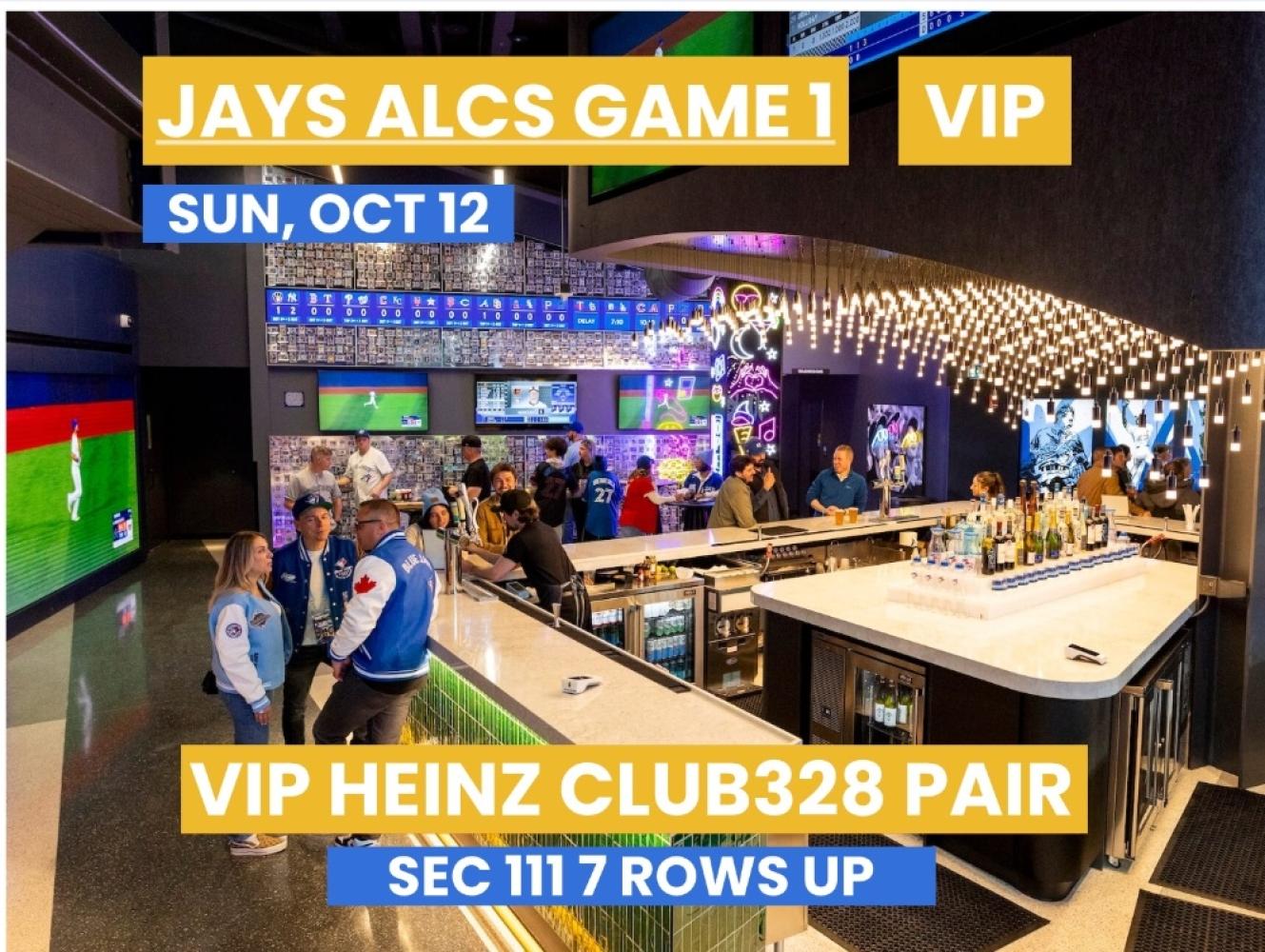VIP ALCS GAME 1 CLUB328