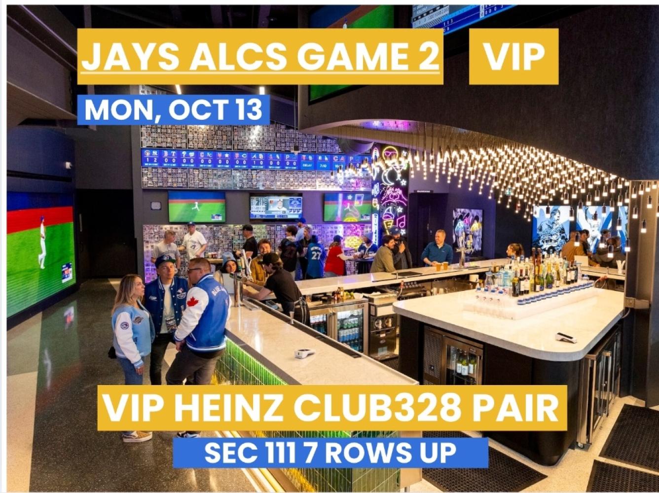 VIP ALCS GAME 2 PAIR