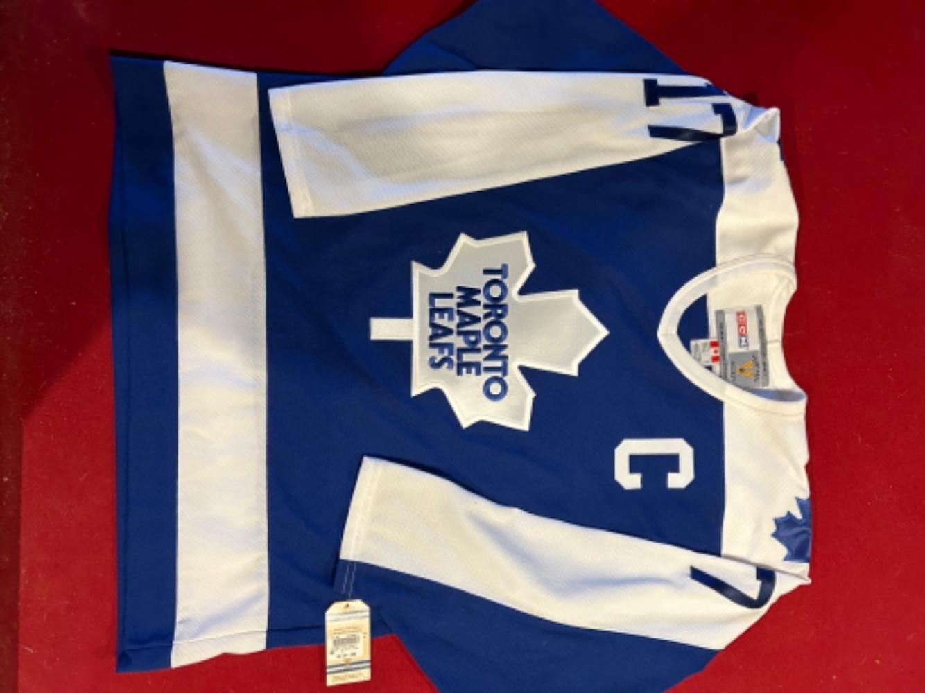 Wendel clark hot sale signed jersey