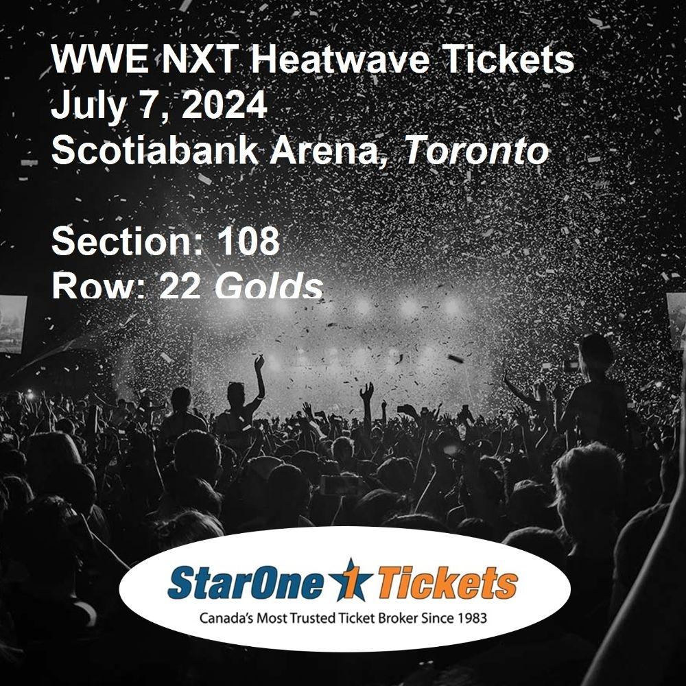 WWE NXT Heatwave Tickets