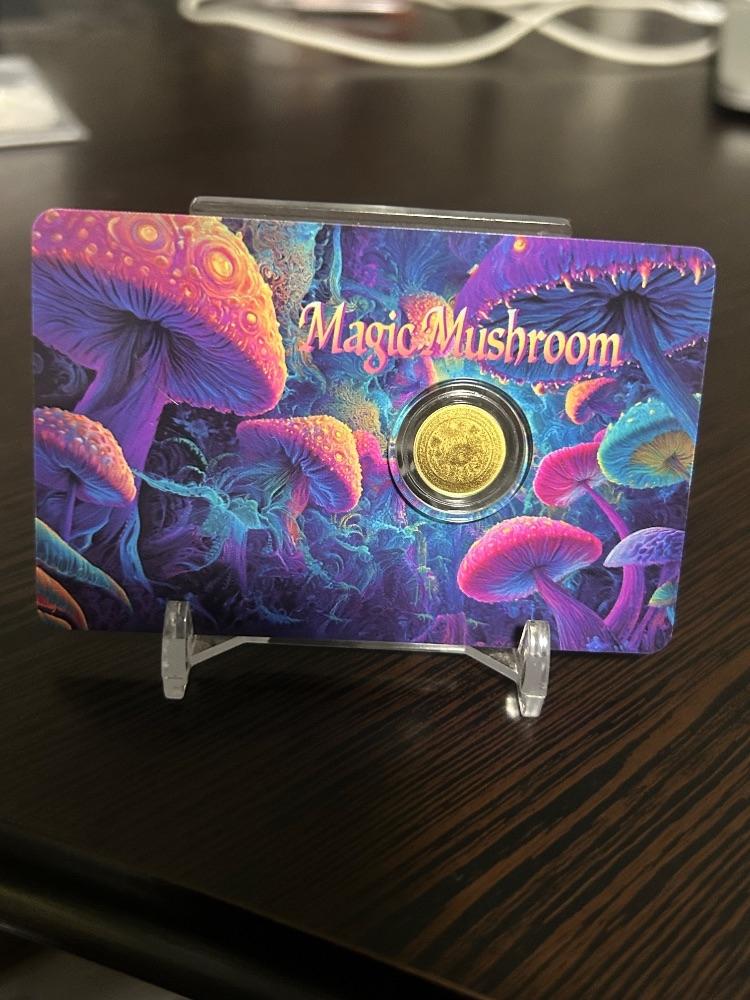 1/1000 Oz Gold Magic Mushroom