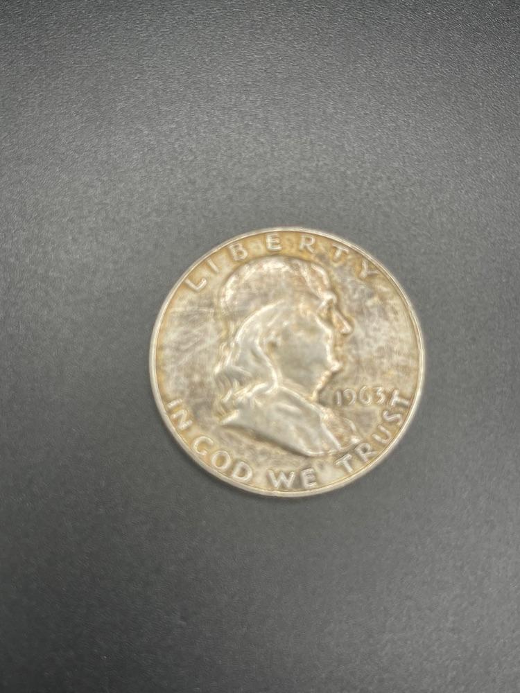 1963 Franklin 1/2 Dollar
