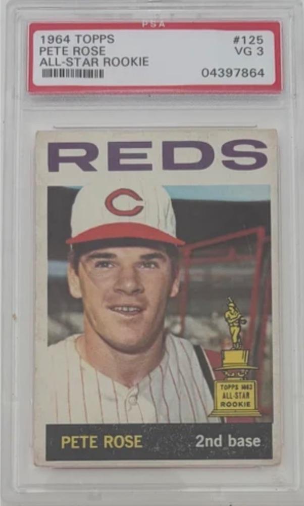 1964 Topps Pete Rose PSA 3