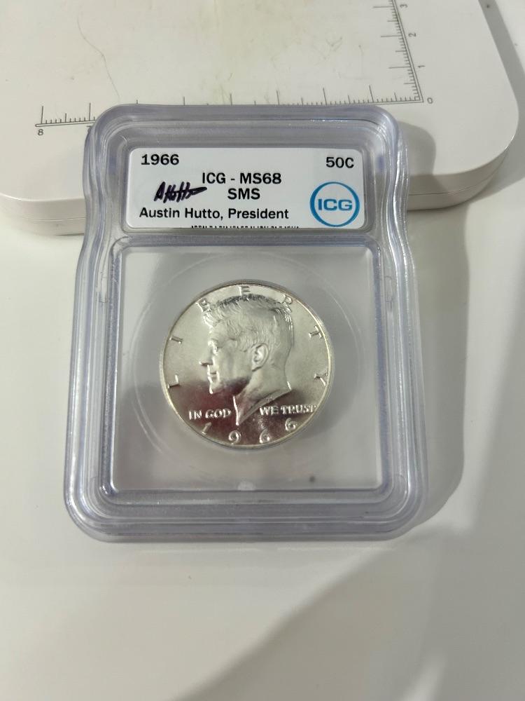 1966 SMS Kennedy Half Dollar