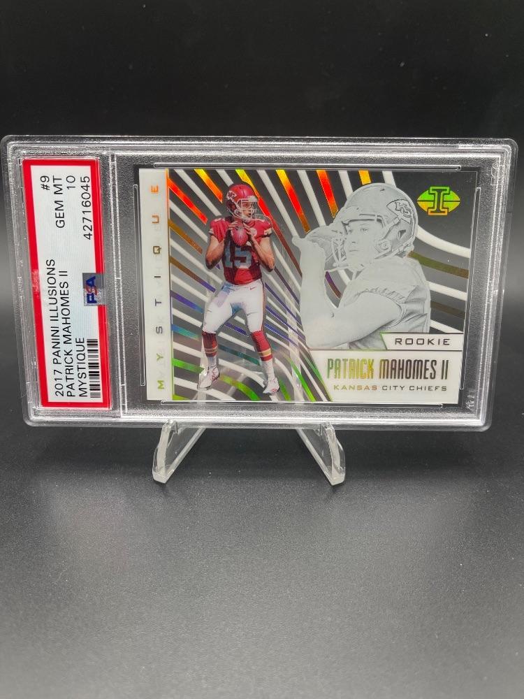 2017 Mahomes illusion Mystique