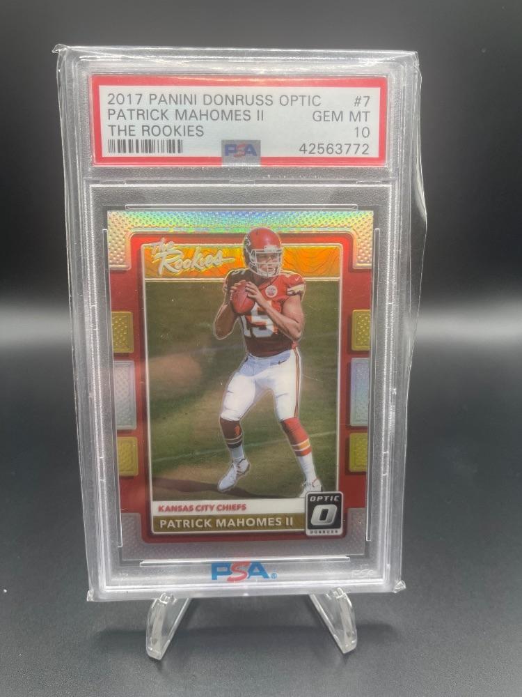 2017 Mahomes Optic The Rookie