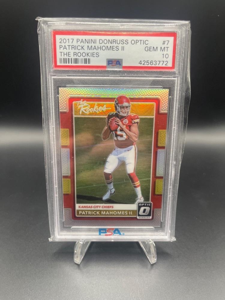 2017 Mahomes Optic the Rookies