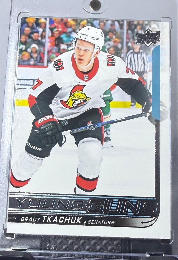 2018 Brady Tkachuk Rookie Card