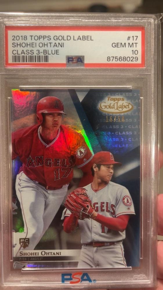 2018 Gold Label Ohatani RC /50