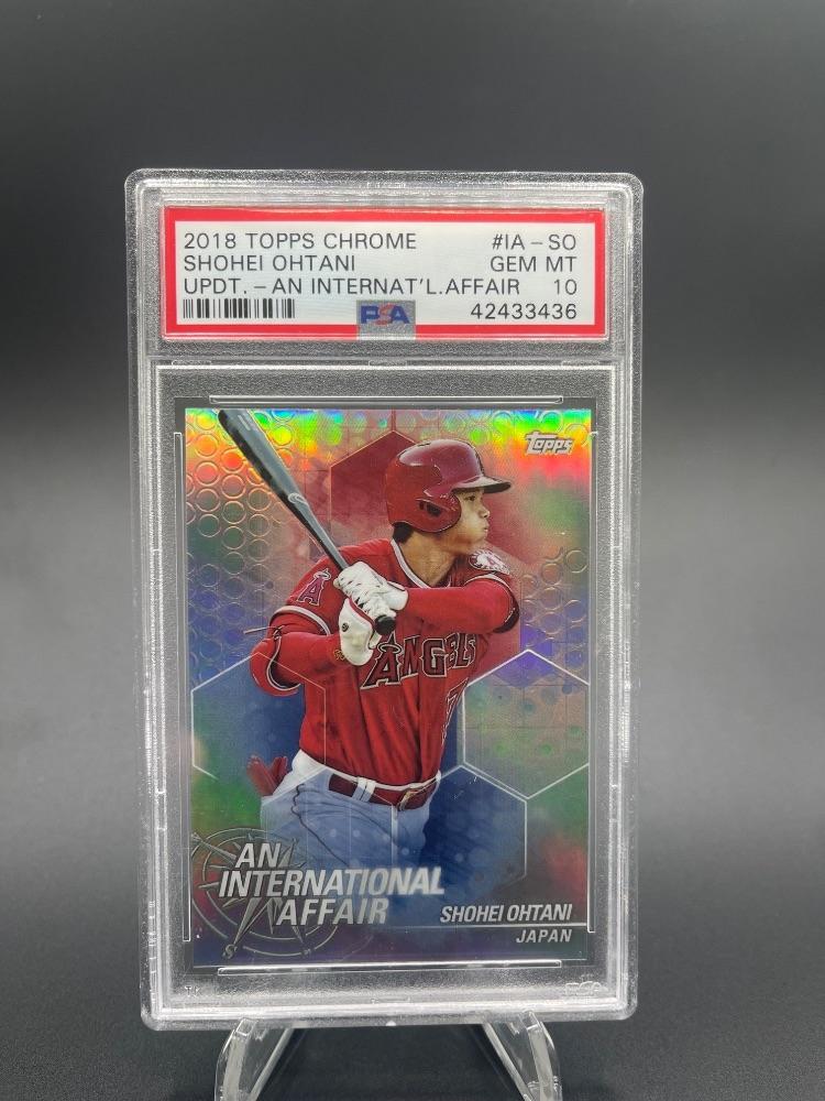 2018 Topps Chrome Ohtani RC