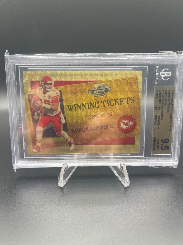 2020 Mahomes Ticket 1 of 1