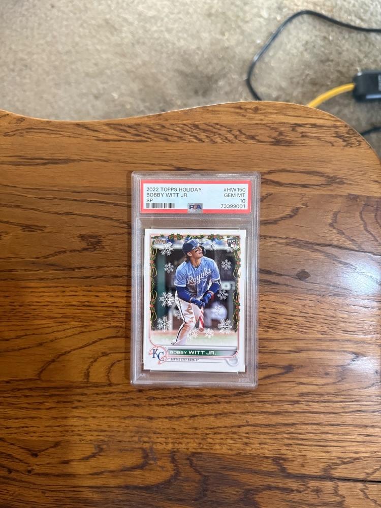 2022 Holiday Bobby Witt Jr SP