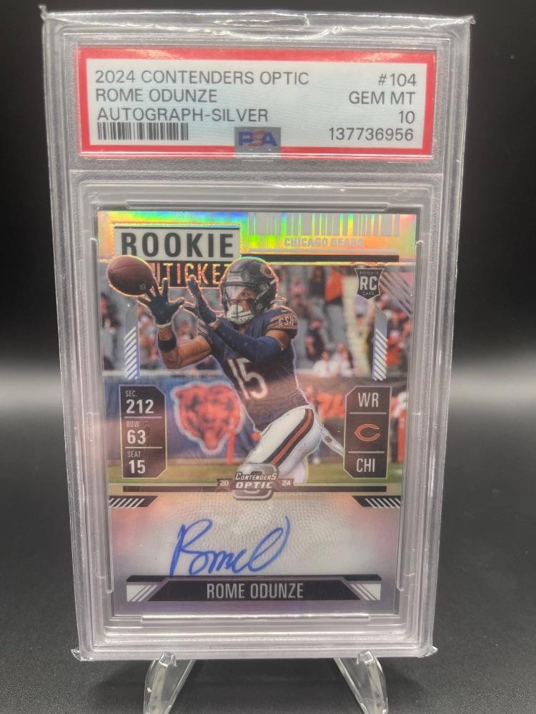 2024 Odunze Contenders Auto
