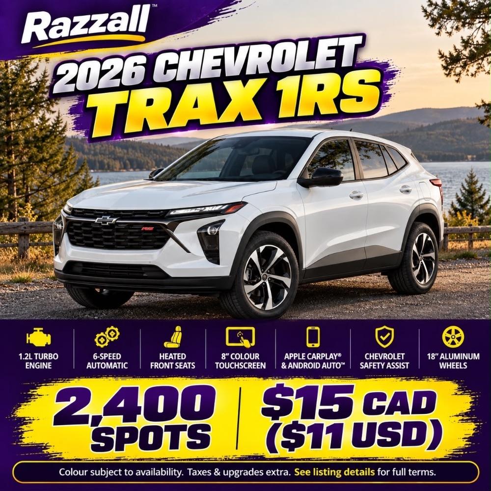 2026 Chevrolet Trax 1RS NEW