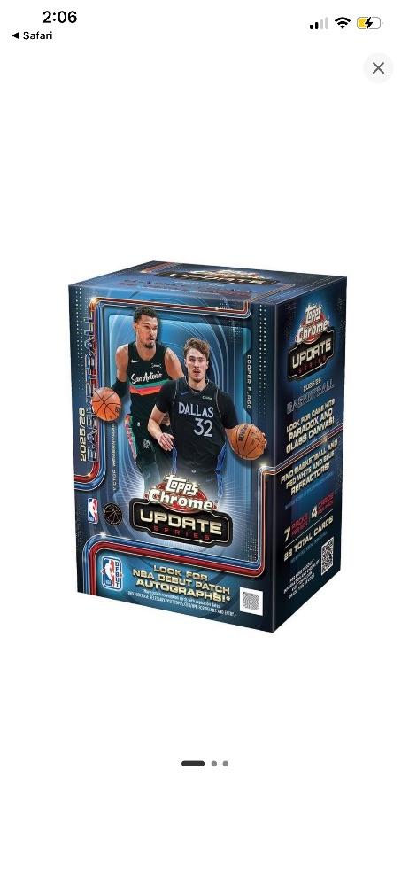 26 Topps Chrome BBall Blaster